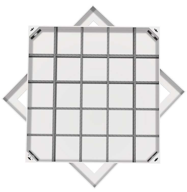 覃塘不锈钢方井展示