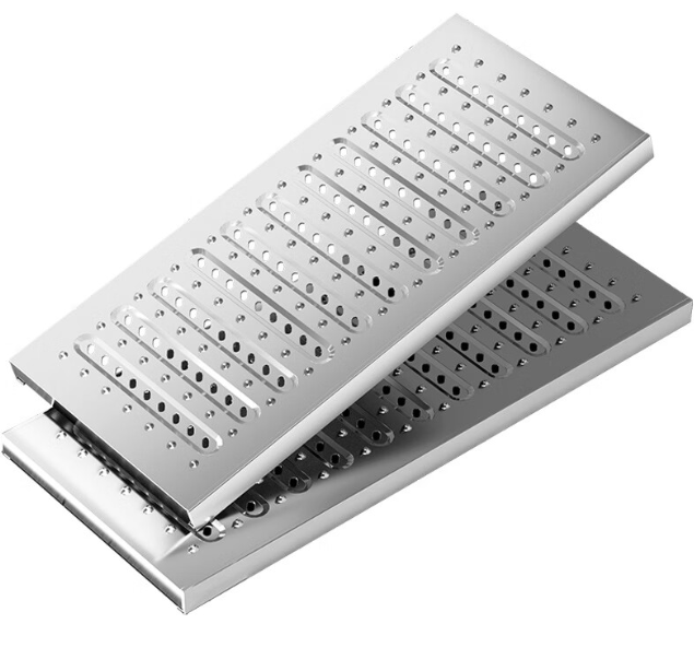 覃塘不锈钢沟盖板展示